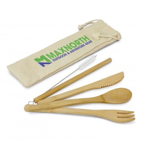 Bamboo Cutlery Set (TR-117633)