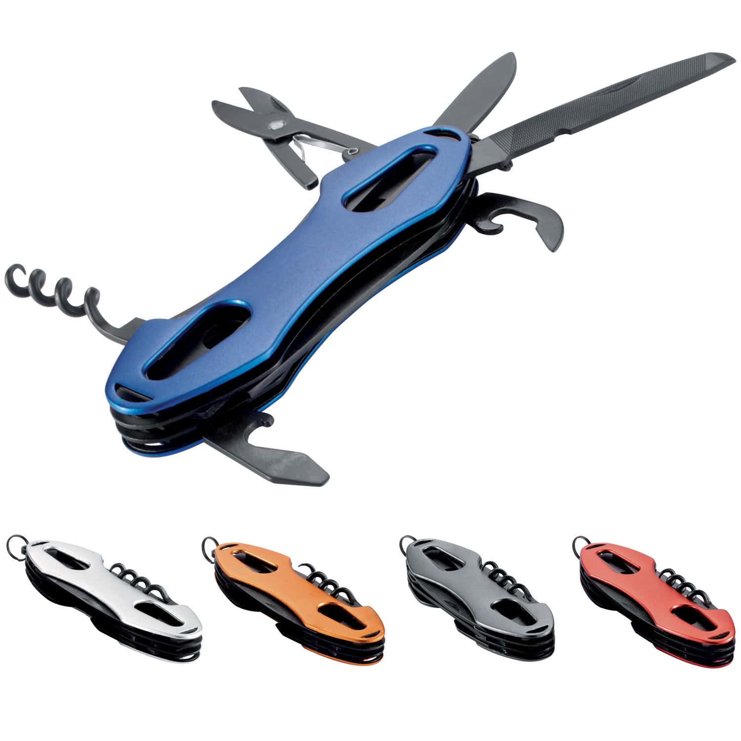 Everest 9 Function Pocket Knife (OR-G738)
