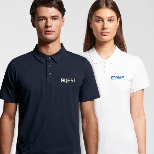 Custom Printed Cotton Polo Shirts
