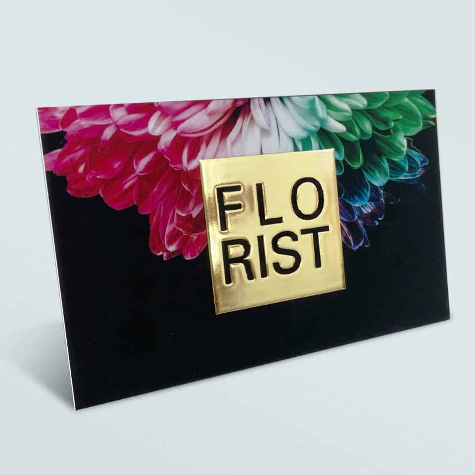 Lamination 2 Sides + Metal Silver or Gold Scodix 1 Side