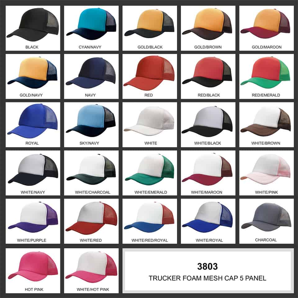 Truckers Foam Mesh Cap (HW-3803)