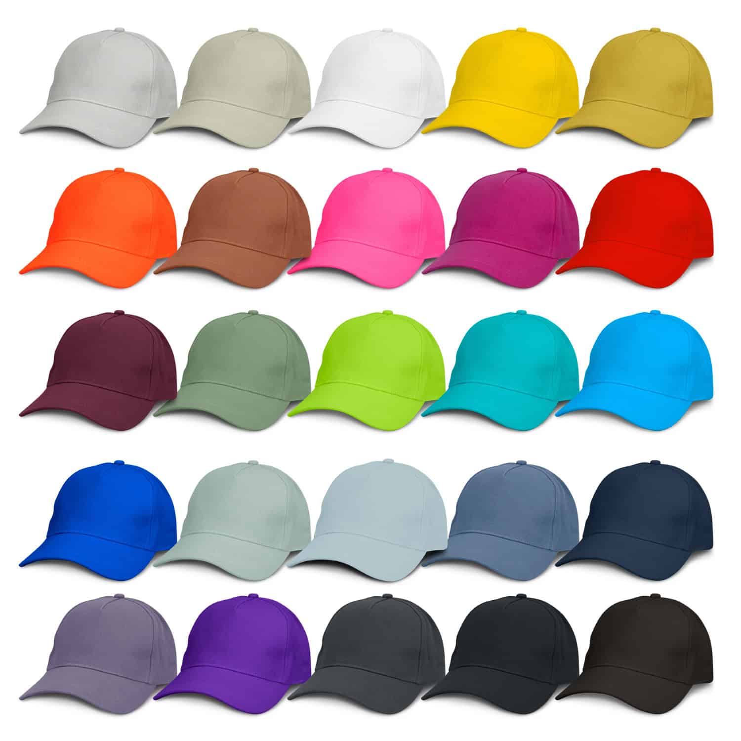 Short Run Budget Cotton Caps (< 50 Units - Style TR-123374)