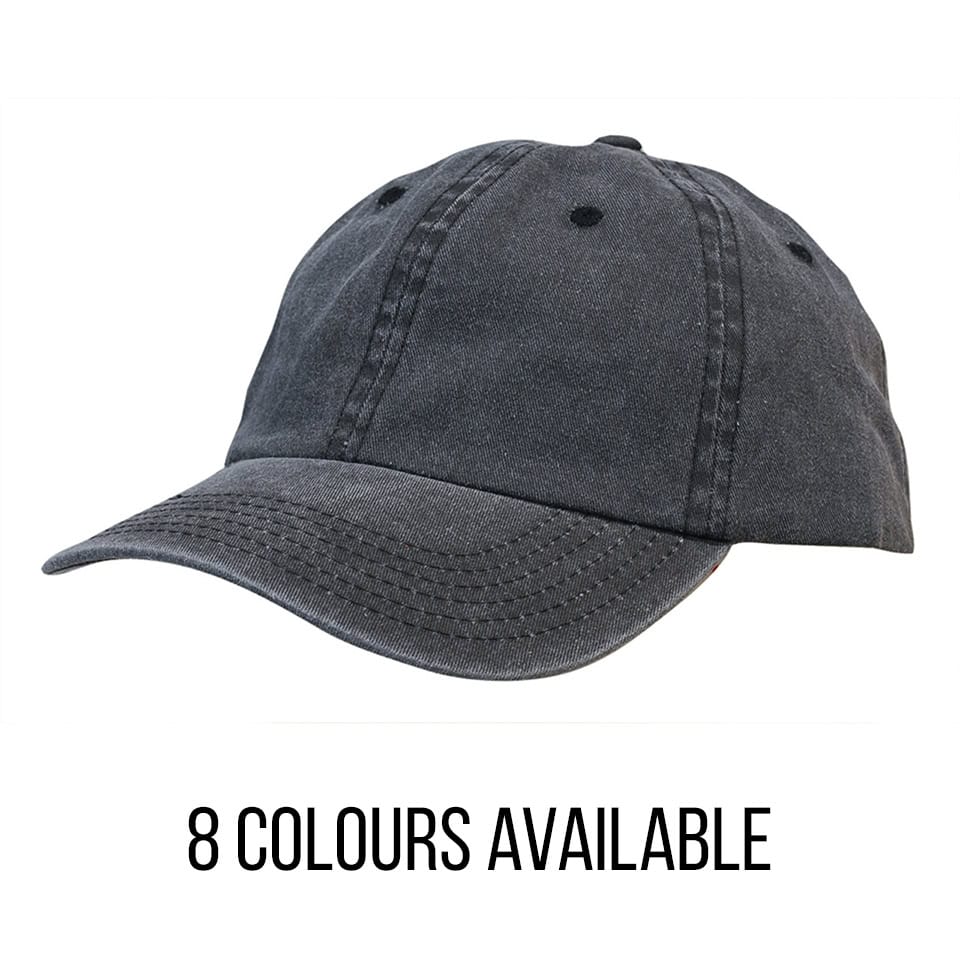 Enzyme Washed Cotton Caps (Style HW-3968)