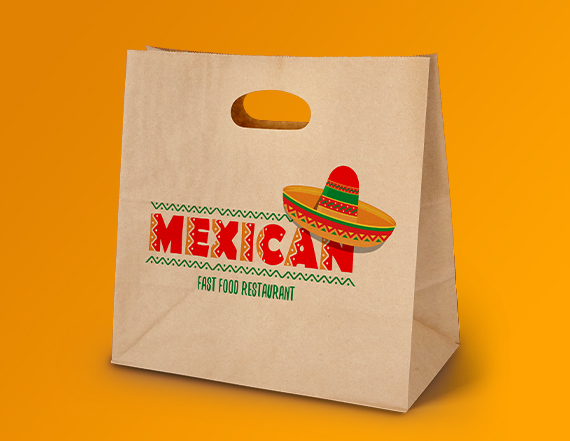 Tile paperbag - Gorilla Print