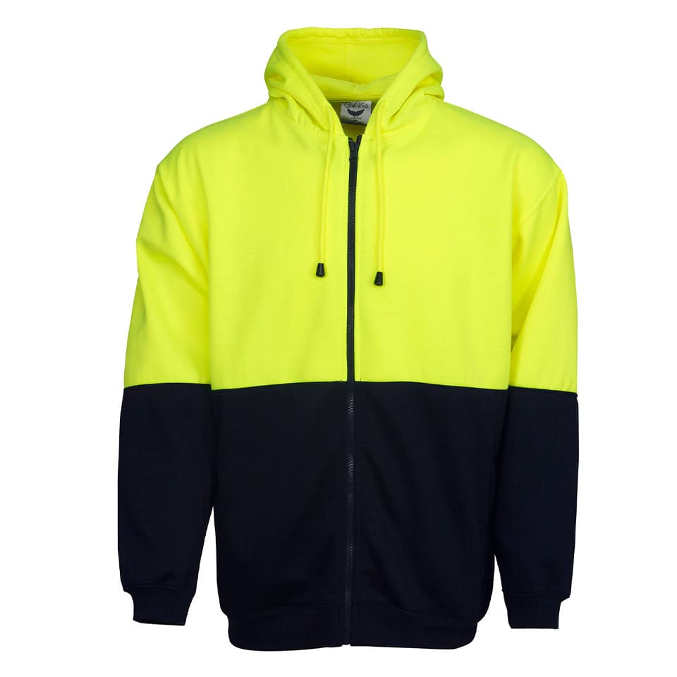 Hi Vis Full Zip Hoodie (BW-F94)