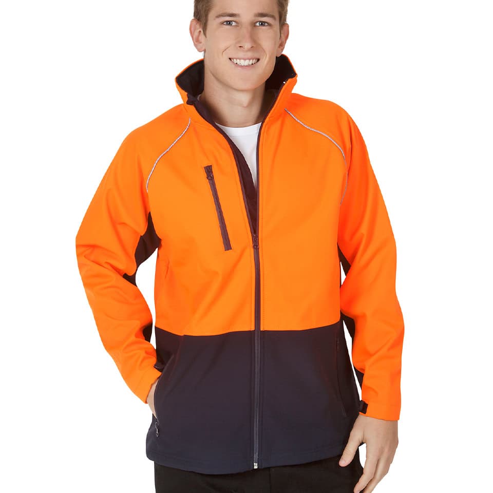Hi Vis Softshell Jacket (BW-J86)
