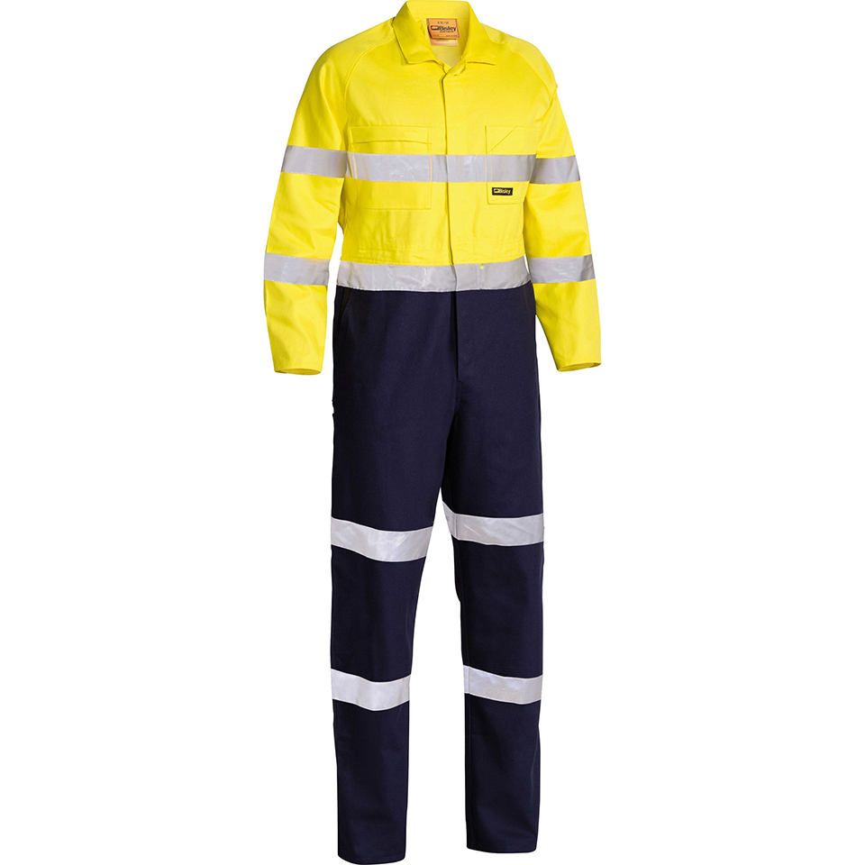 Taped Hi Vis Drill Coverall (BIS-BC6357T)
