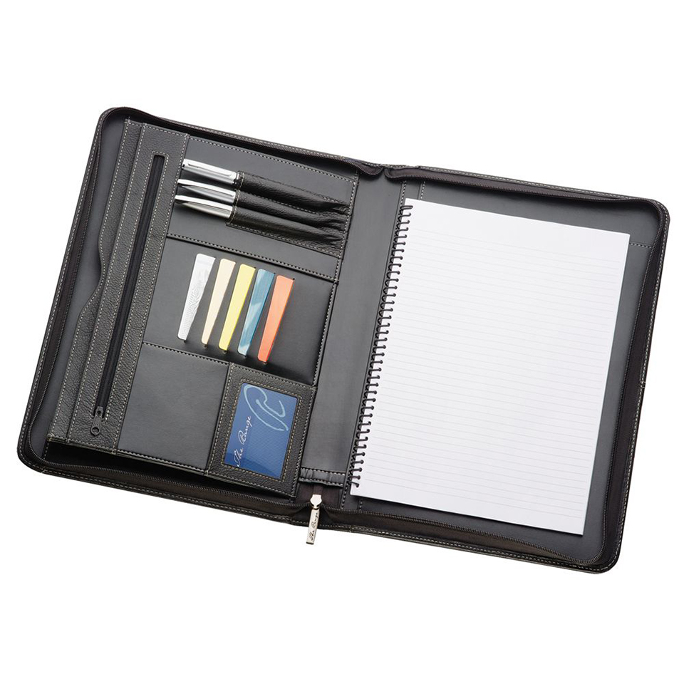 LEATHER: Millennium Full Grain A4 Leather Compendium (NT-505)